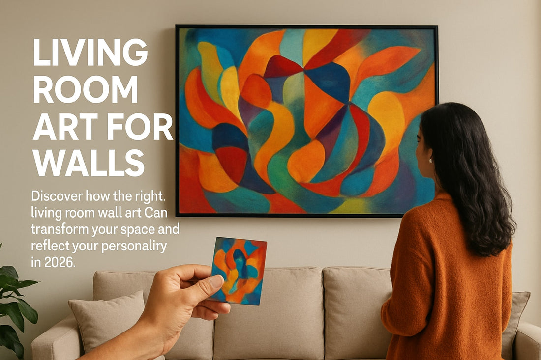 Guide To Choosing Living Room Art For Walls In 2026