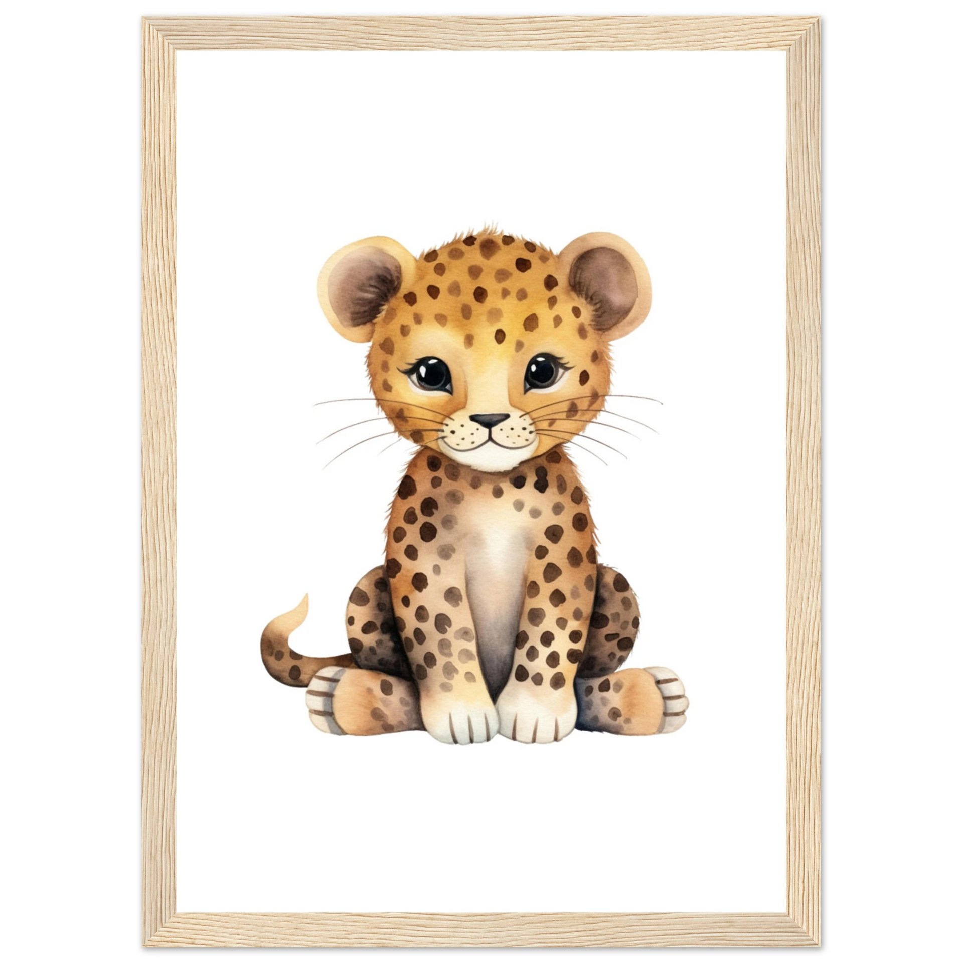 Cheetah coloring book for kids cheerful character – Royalty-Free Vector |  VectorStock, image size:1920x1920