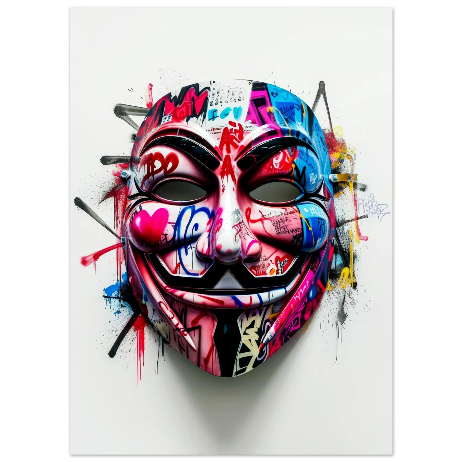 Jabbawockeez Mask Print – Muralla Art